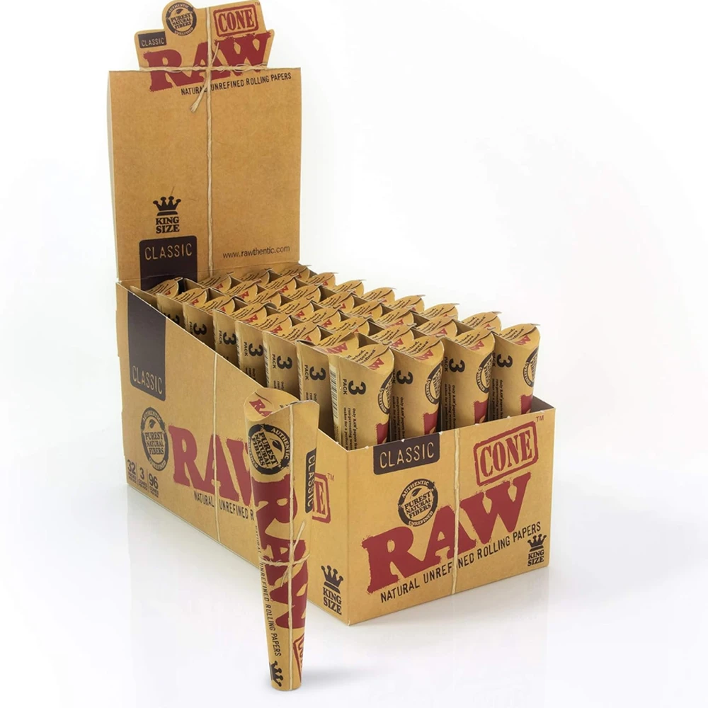 Classic Cones King Size 3pk RAW