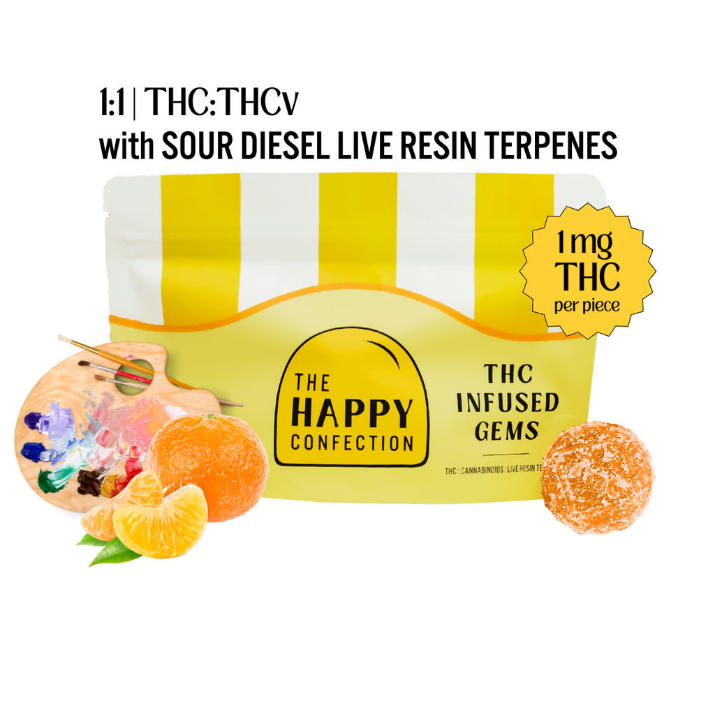 Creative Clementine THC THCv 1:1