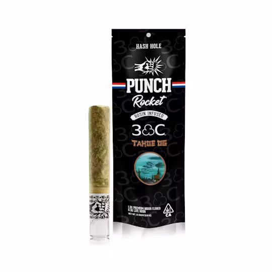 Tahoe OG x Peyton Manning Rocket Hash Hole Punch Edibles & Extracts