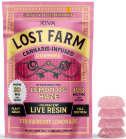 Strawberry Lemonade x Super Lemon Haze Live Resin Lost Farms