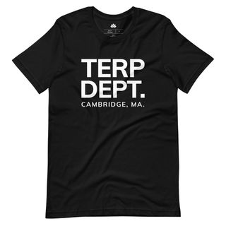 Terp Dept. White & Black XL Blue River Terps - Apparel