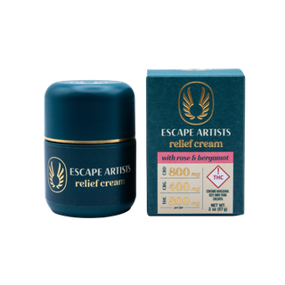Rose Bergamot Relief Jar Escape Artists