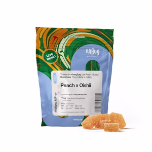 Peach x Oishii Live Resin