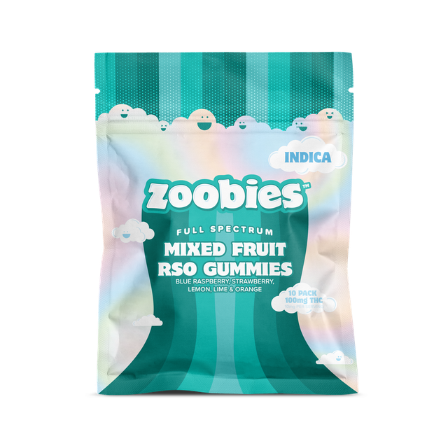 Mixed Fruit RSO Indica Zoobies