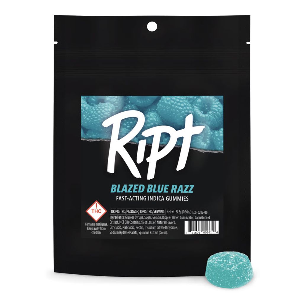 Blazed Blue Razz