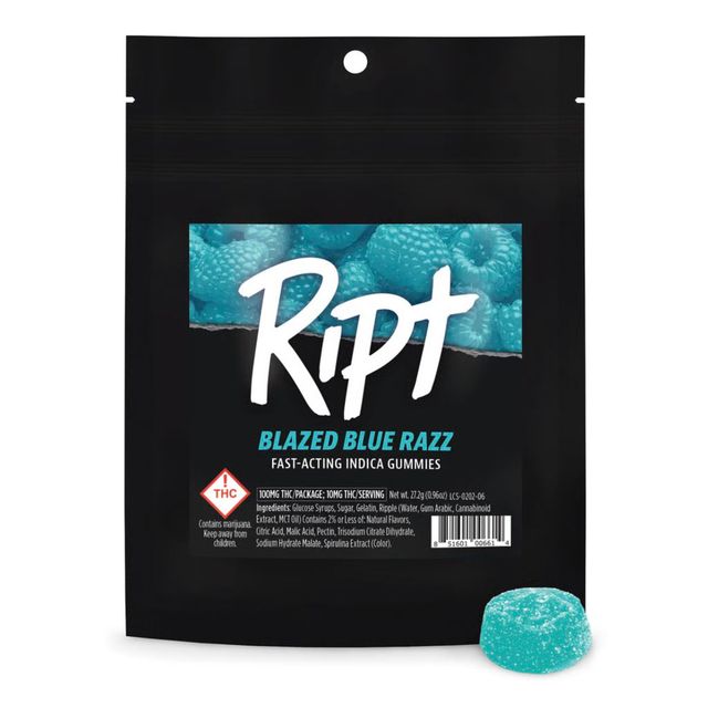 Blazed Blue Razz Ript