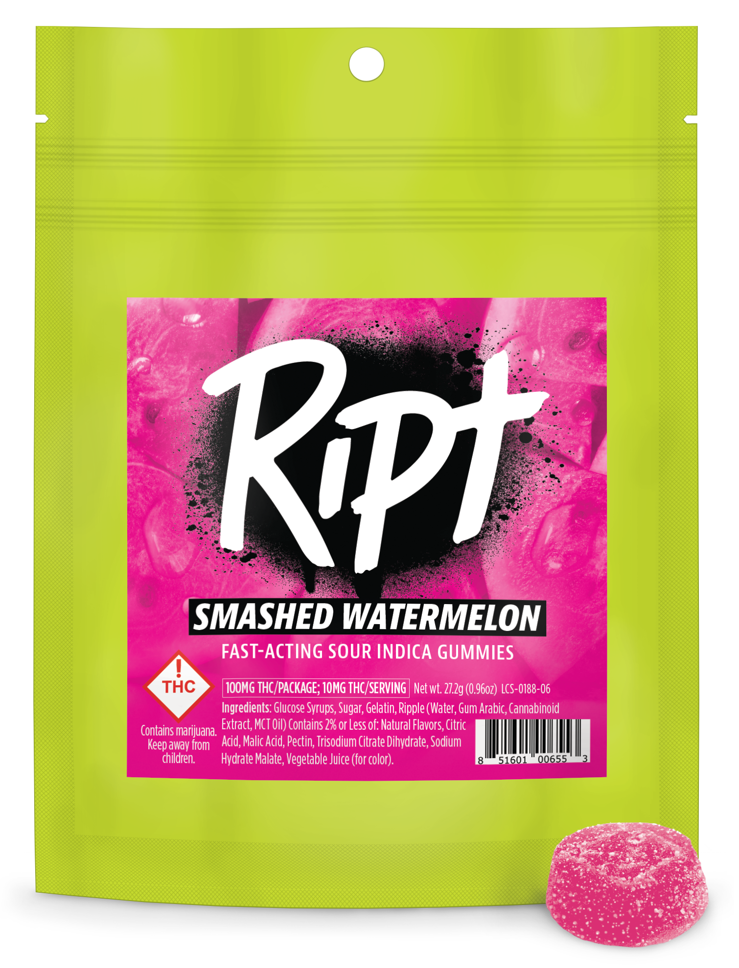 Smashed Watermelon (I) Ript