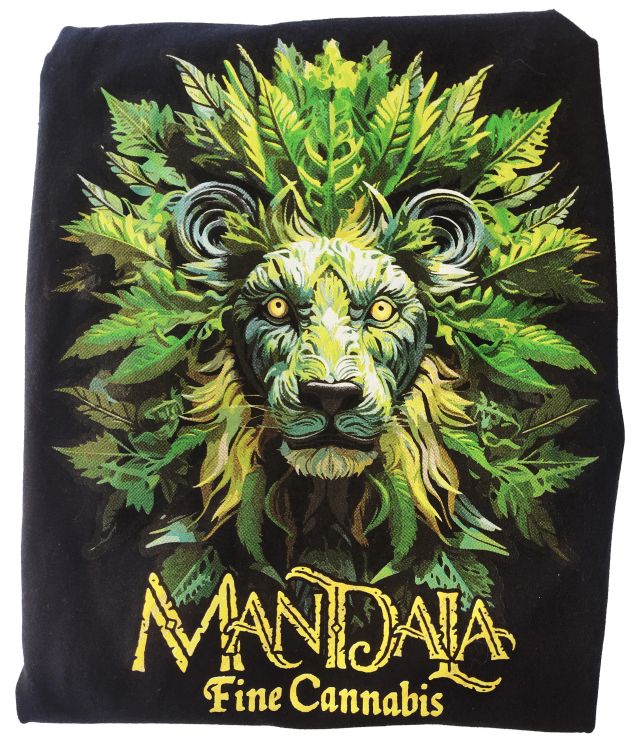 Colored Lion Black Women's Mandala