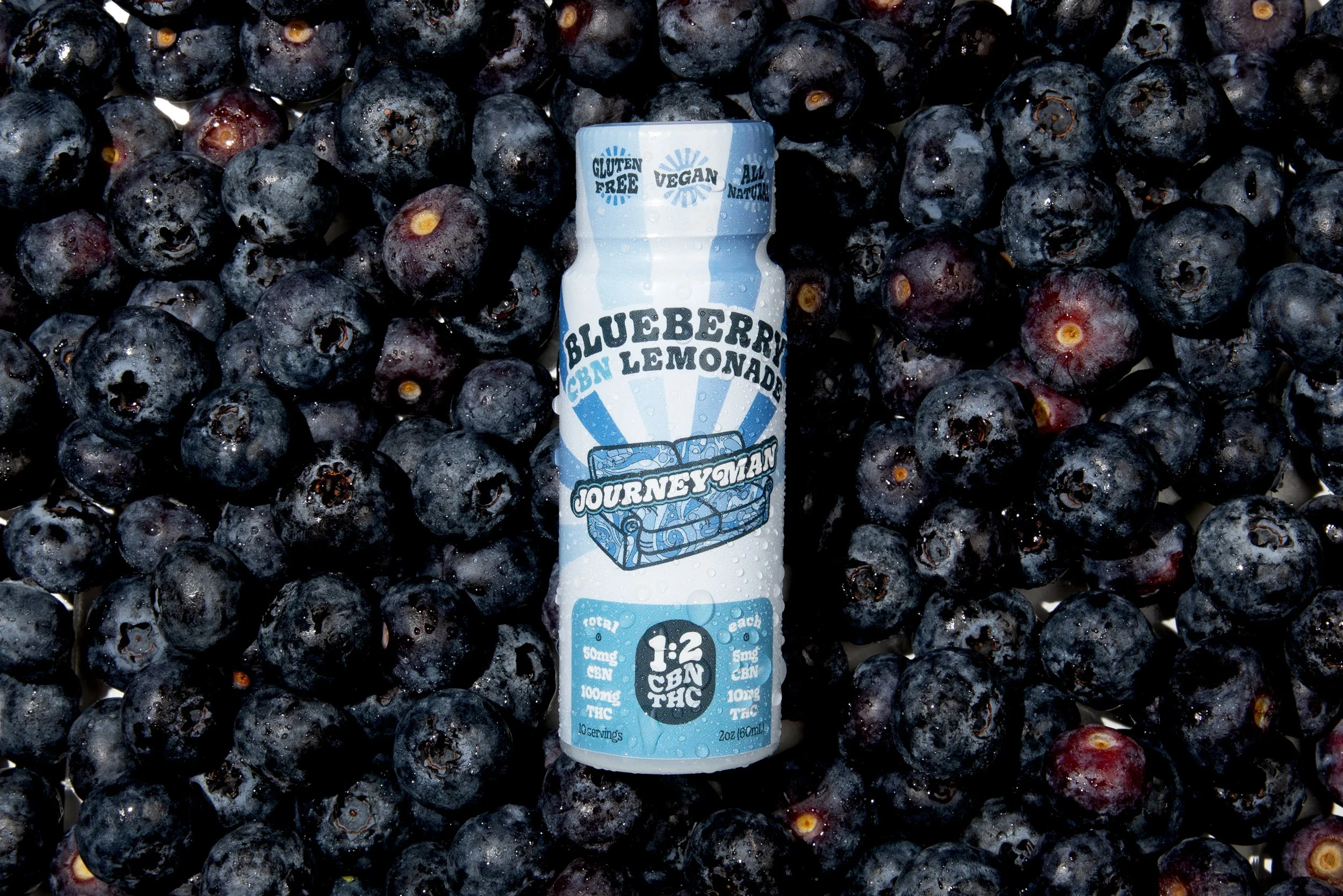 Blueberry Lemonade  1 : 2 CBN : THC Journey Man