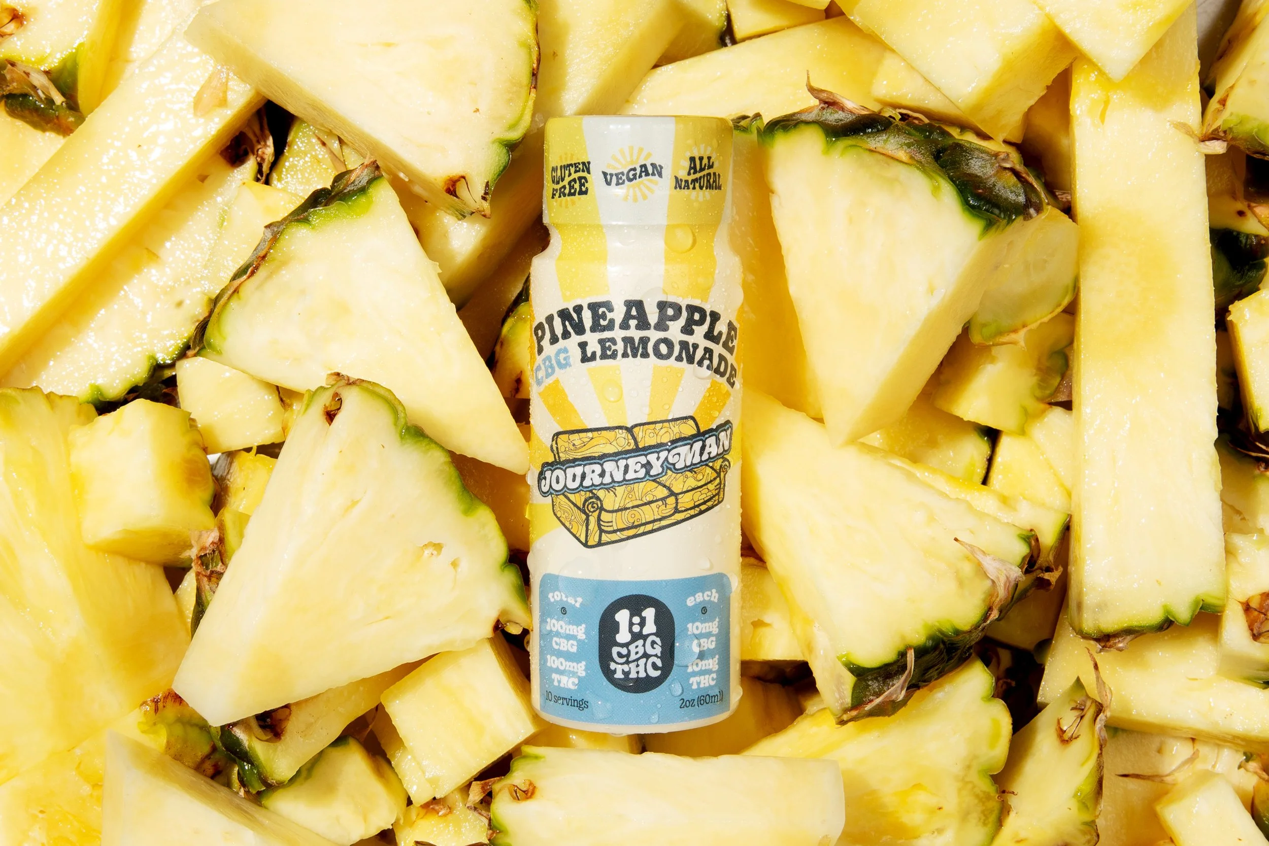  Pineapple Lemonade 1 : 1 THC : CBG  Journey Man