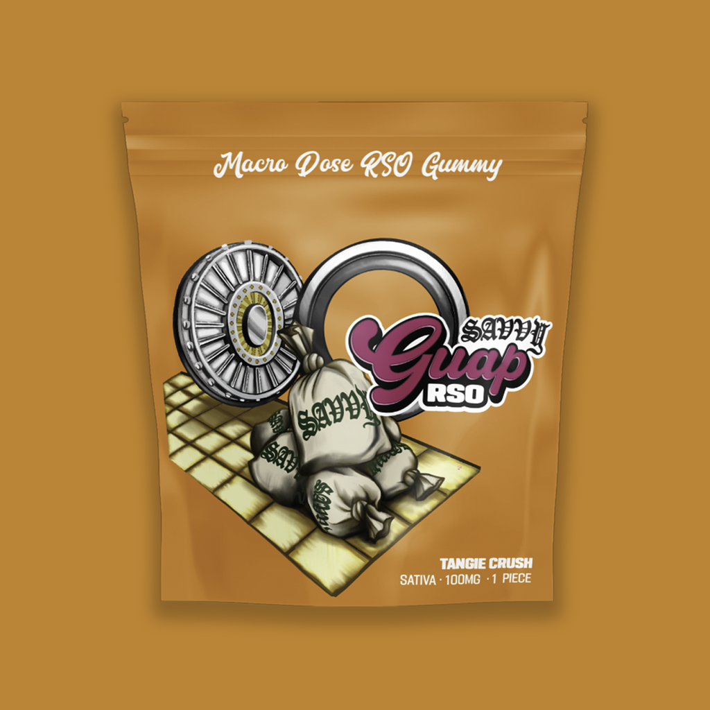 Savvy Guap | RSO | Tangie Crush Gummies 100mg 1pk