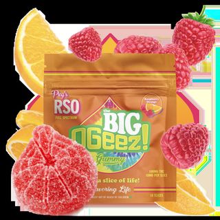 Peg's BIG Raspberry Orange RSO Ogeez