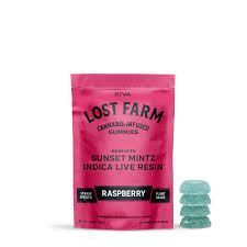 Raspberry Sunset Mintz Live Resin Lost Farms