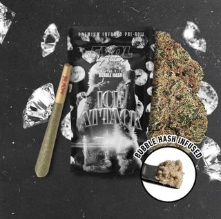 Ice Attack - Hash Infused Preroll EVOL