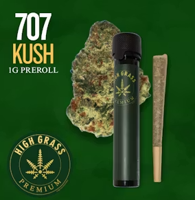 High Grass Premium 707 Kush Pre-Roll 1g