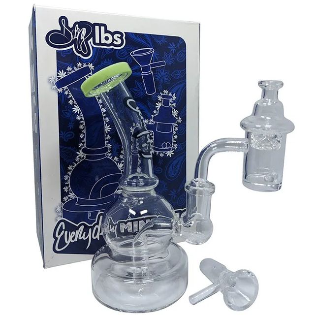 Everyday 6.5" Mini Rig Bubble Water Dogg Lbs