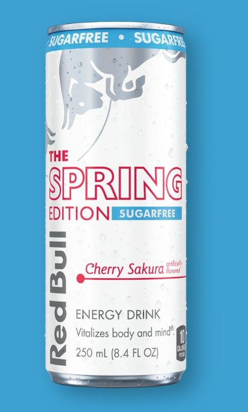Spring Cherry Sugar Free Red Bull