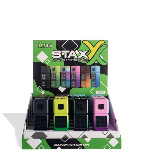 Exxus Staxx 510 Variable Voltage Assorted Colors Exxus