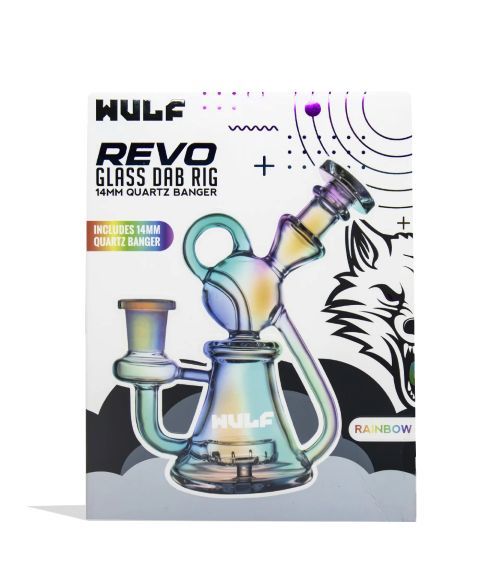 Wulf Glass Revo 14mm Rig w Quartz Banger - Full Co Wulf