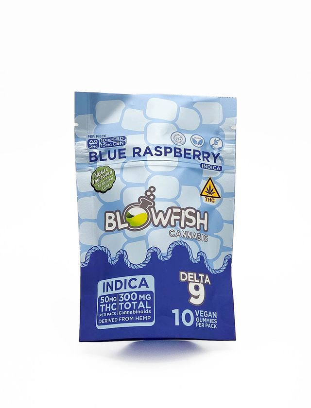 Blue Raspberry: Indica Blowfish