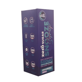 Zero Sugar Snooze Dreamberry Syrup Chill Medicated