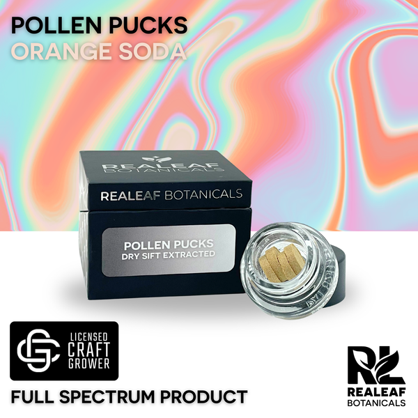 Orange Soda Pollen Puck