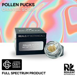 Orange Soda Pollen Puck Realeaf