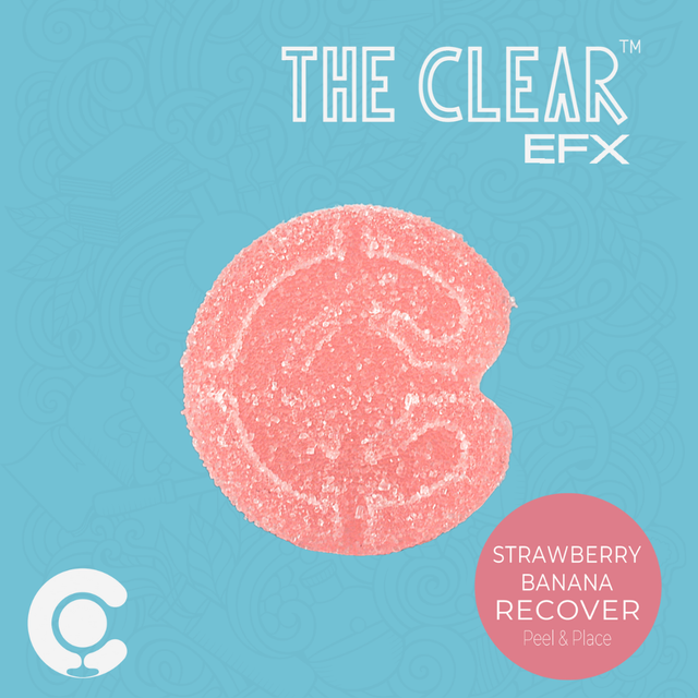 EFx Recover Strawberry Banana 1:1 THC:CBG The Clear
