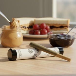 Peanut Butter & Jelly 1G Pre-Roll Twisted Growers