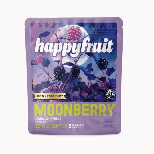 MoonBerry 2:1 CBN Rosin Happy Fruit MoonBerry 2:1 CBN Rosin Happy Fruit