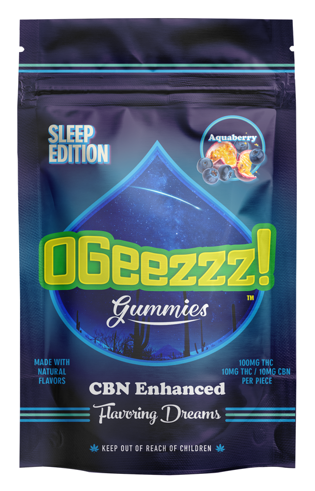 Sleep Edition Aquaberry 2:1 CBN:THC OGeez!