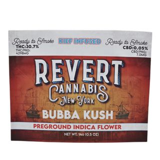 Bubba Kush Kief Revert Cannabis
