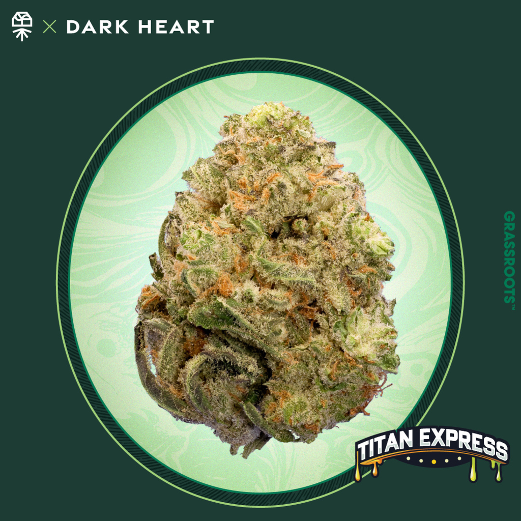 Grassroots Titan Express Dark Heart Prepack 3.5g