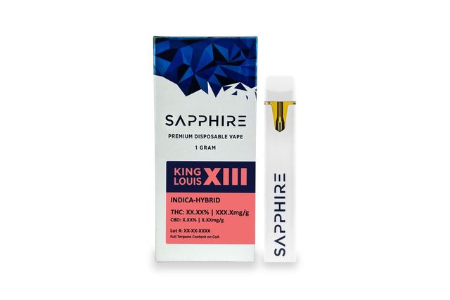 King Louis XIII - 1g Sapphire