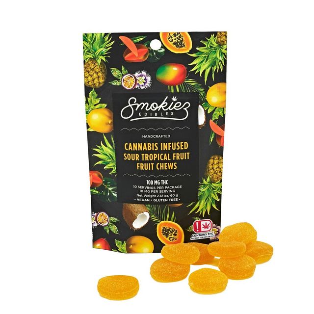 Sour Tropical Fruit 1:1 Smokiez