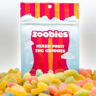 Mixed Fruit Indica 1:1 CBD:THC Zoobies