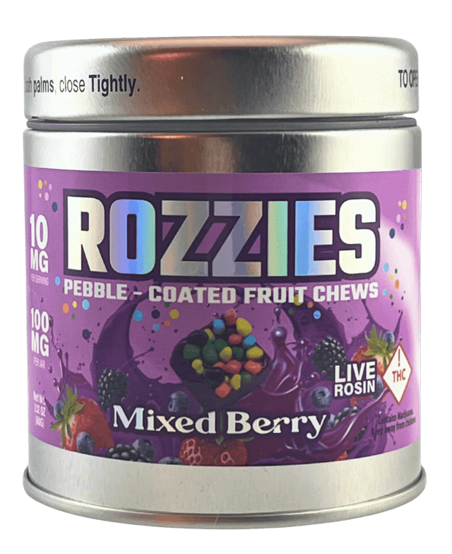 Rozzies Mixed Berry Rebel Edibles