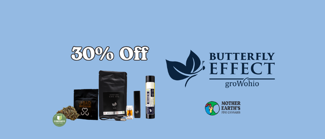 Cannabis Promo, Cannabis Sales, Cannabis Discounts, Cannabis on Sale, 30% Off Grow Ohio