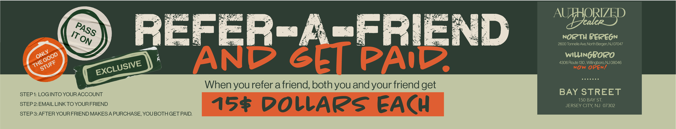 Cannabis Promo, Cannabis Sales, Cannabis Discounts, Cannabis on Sale, Refer A Friend