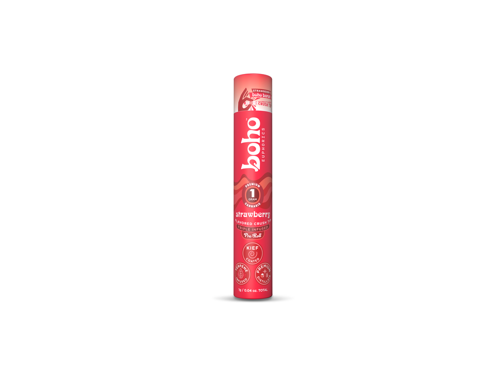 Boho Burst Triple Infused Preroll - Strawberry