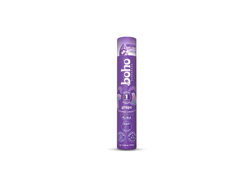 Boho Burst Triple Infused Preroll - Grape