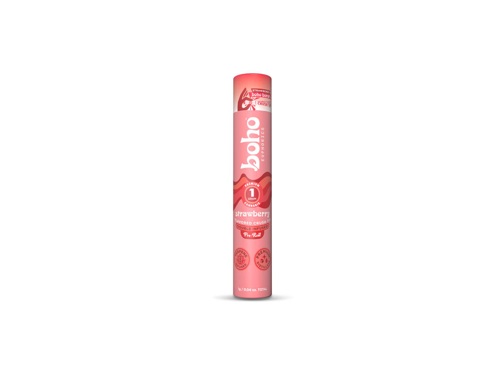 Boho Burst Double Infused Preroll - Strawberry