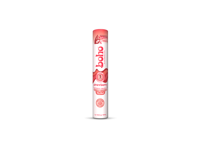 Boho Burst Single Infused Preroll - Strawberry Boho Euphorics