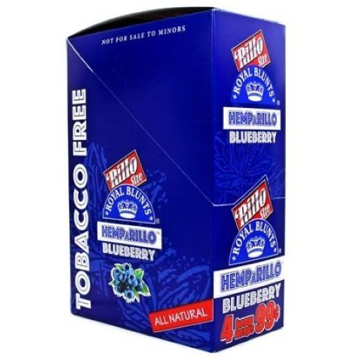Royal Blunts HEMPaRILLO Blueberry 4pack Z Wave