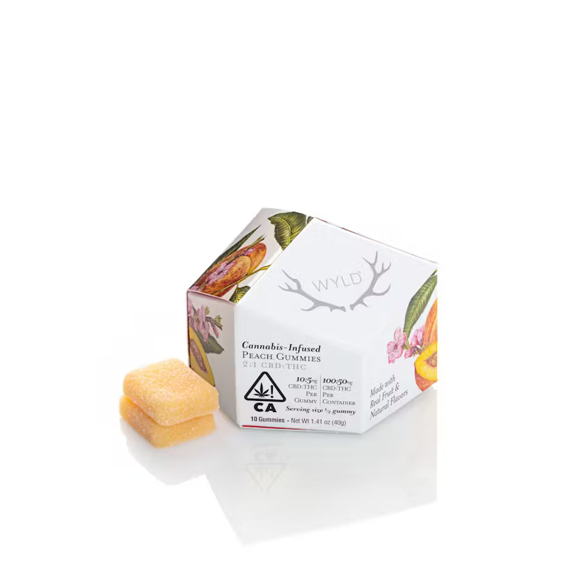 Peach 2:1 CBD:THC