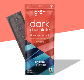 Dark Chocolate 1:1 CBD:THC w/ Sea Salt Gron