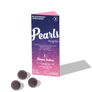 Blackberry Lemonade Pearls - 1:1:1 CBN/CBD/THC Gron 