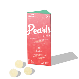 Lychee Limeade Pearls - 1:1:1 THCV/CBC/THC Gron 