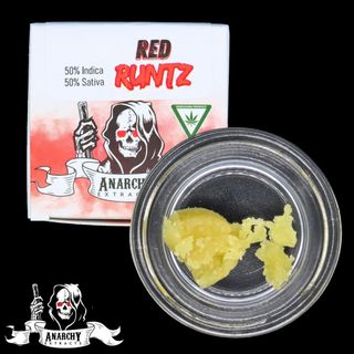 Cannabis Promo, Cannabis Sales, Cannabis Discounts, Cannabis on Sale, 3/$25 Anarchy 1g Cured Concentrates 1