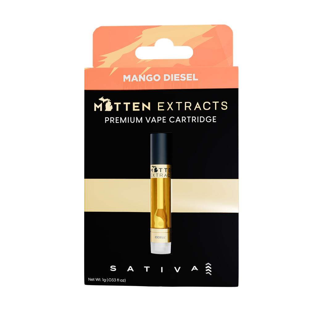 Discounts and Best Deals for cannabis products online | 6/$50 Mitten  Extracts 1g Vape Cartridges | Skymint Coldwater | Coldwater